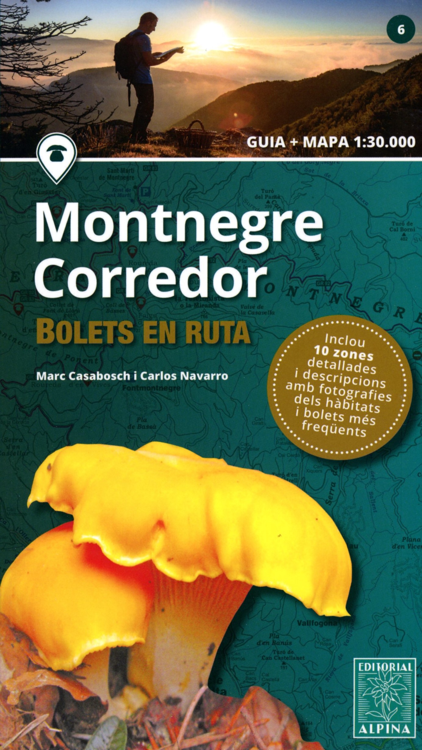 Montnegre Corredor : Bolets en ruta - Portada